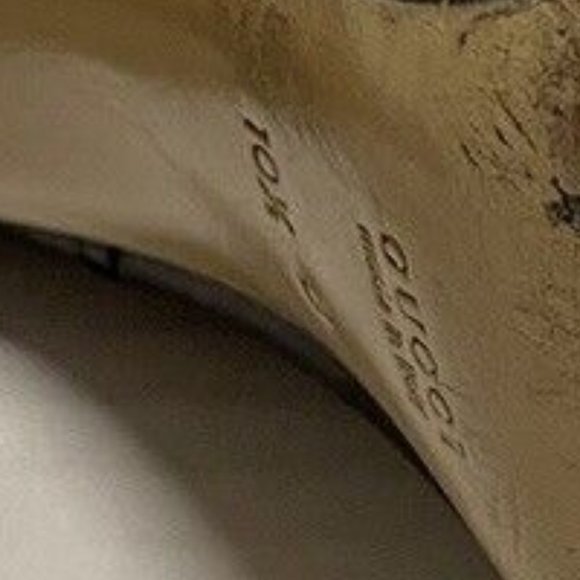 GUCCI~ZIP UP~TALL CALF LEATHER~WHIP STITCH~BOOTS - Picture 9 of 16